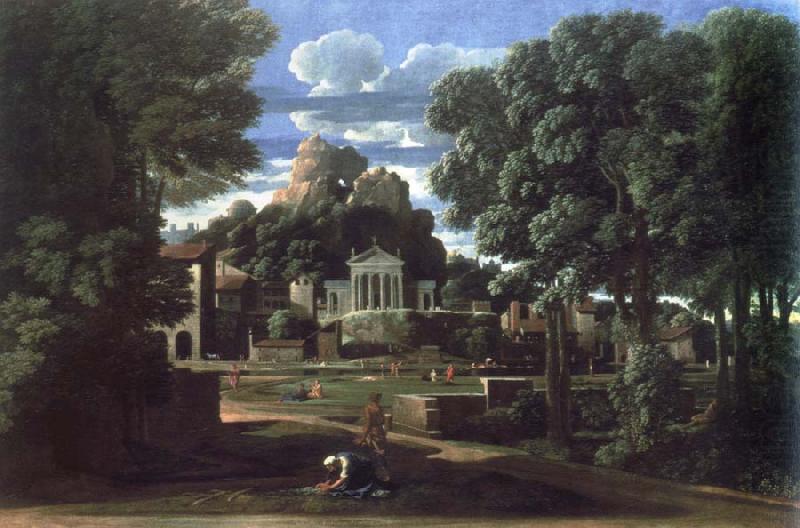 the ashes of phocion collected by his widow, Nicolas Poussin